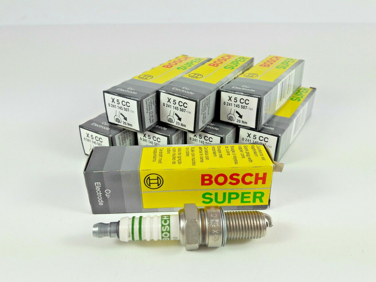 1x BOSCH Spark Plug X5CC 0241145507 SUPER 0,7mm GAP | eBay