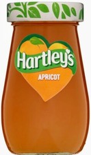 3x JAR HARTLEY'S APRICOT JAM MADE With Real Fruit 300g x3=900g