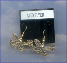 Avid Flyer Earrings EAA Aircraft Airplane 99's Aviatrix Made in the USA