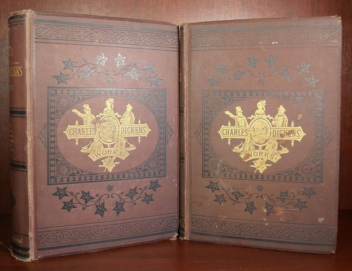 The Works of Charles Dickens Vol I & Vol III / 1879 Unabridged