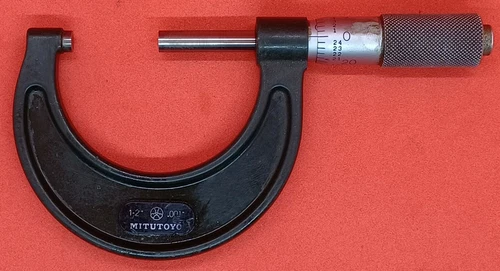 Mitutoyo 0-1'' Micrometer No.486 .0001" 
