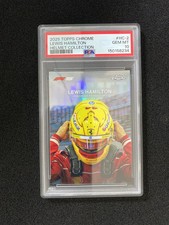 2025 Topps Chrome F1 Helmet Collection Lewis Hamilton #HC-2 REF PSA 10 SX10