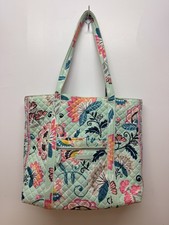 Borsa Vera Bradley Get Carried Away come nuova fiori grande borsa trapuntata ritirata #10