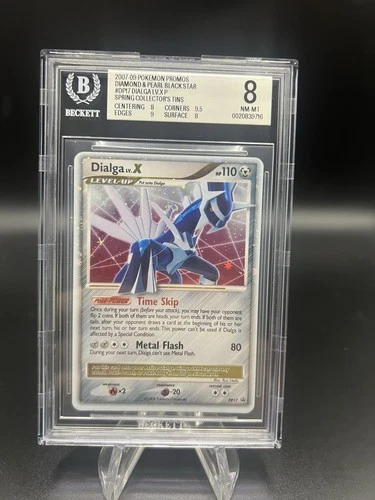 Dialga LV.X DP17 Diamond and Pearl Holo BGS 8 PSA
