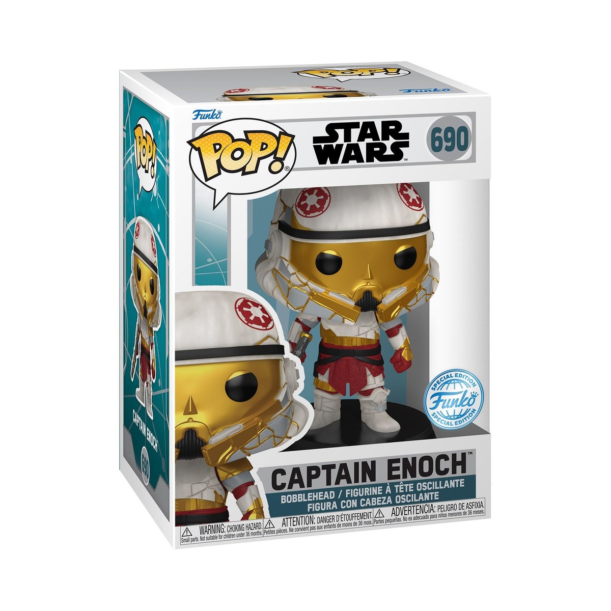 Funko Pop! Vinyl: Star Wars - Captain Enoch - Entertainment Earth