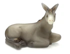 Fenton Glass Nativity 1st Edition Donkey Figurine Hand Painted and Signed