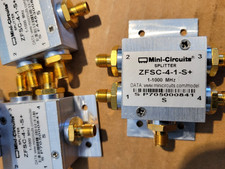 One Possibly New Mini-Circuits ZFSC-4-1-S+ SMA RF Splitter 1-1000MHz