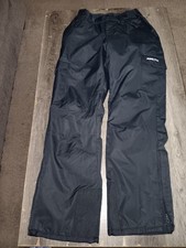 Arctix Mens Black Insulated Straight Leg Snow Pants Size S/P 3K