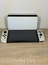Nintendo Switch OLED Model HEG-001 Handheld Console - White - Doesn’t Charge