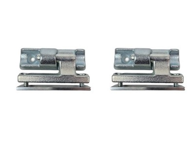 2 x Bordwandscharnier Set 120 mm Ø15 für ALU-Bordwände verzinkt LKW