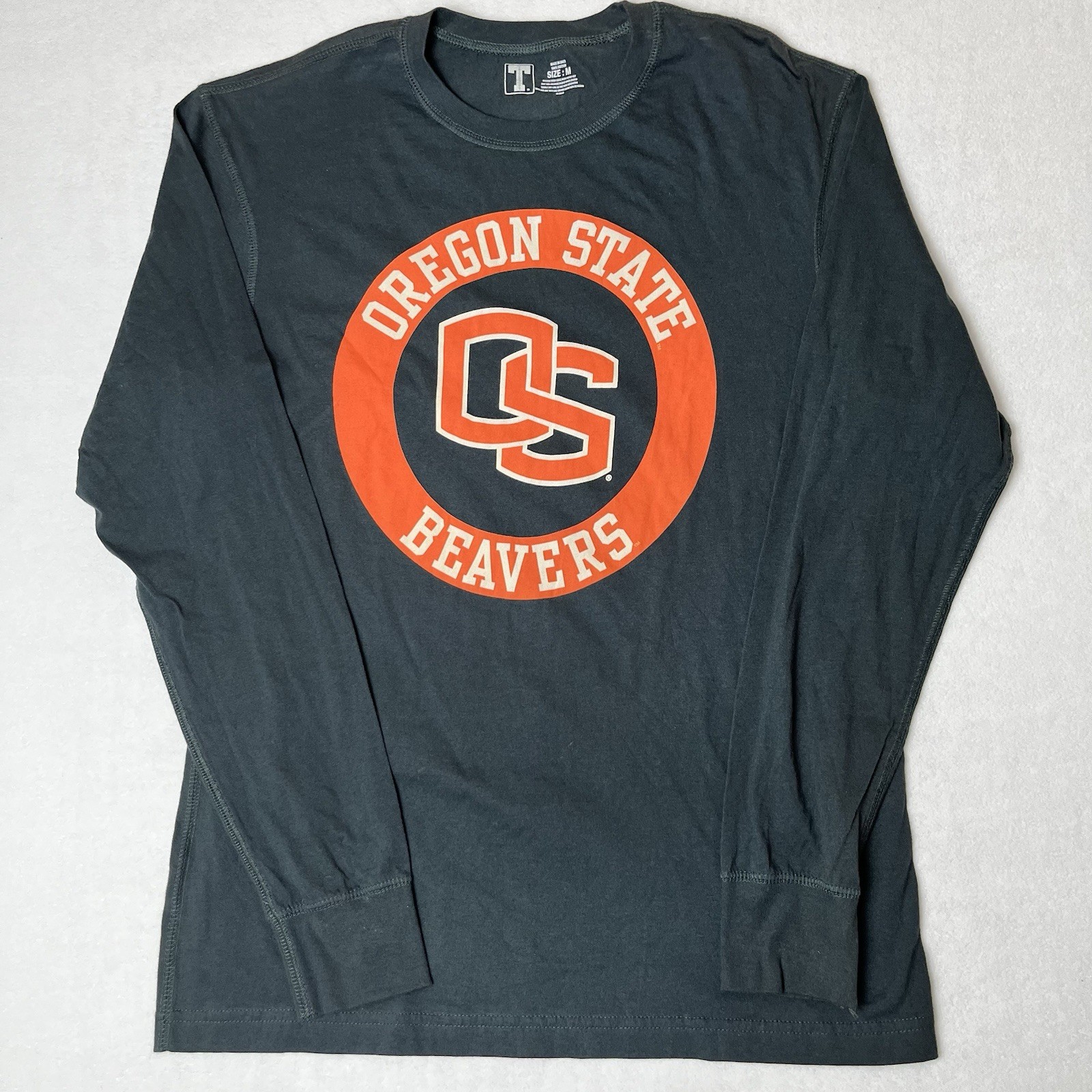 University T Oregon State Beavers Men's Medium T-Shirt Long 