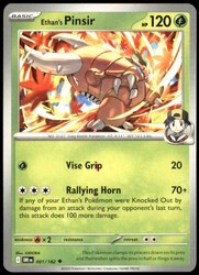 Ethan's Pinsir 001/182 Destined Rivals Uncommon