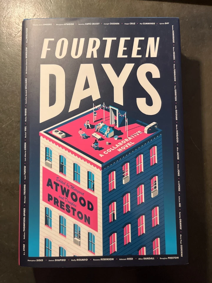 Fourteen Days: A Collaborative Novel SIGNED Diana Gabaldon & Douglas Preston Foto 2 de 4