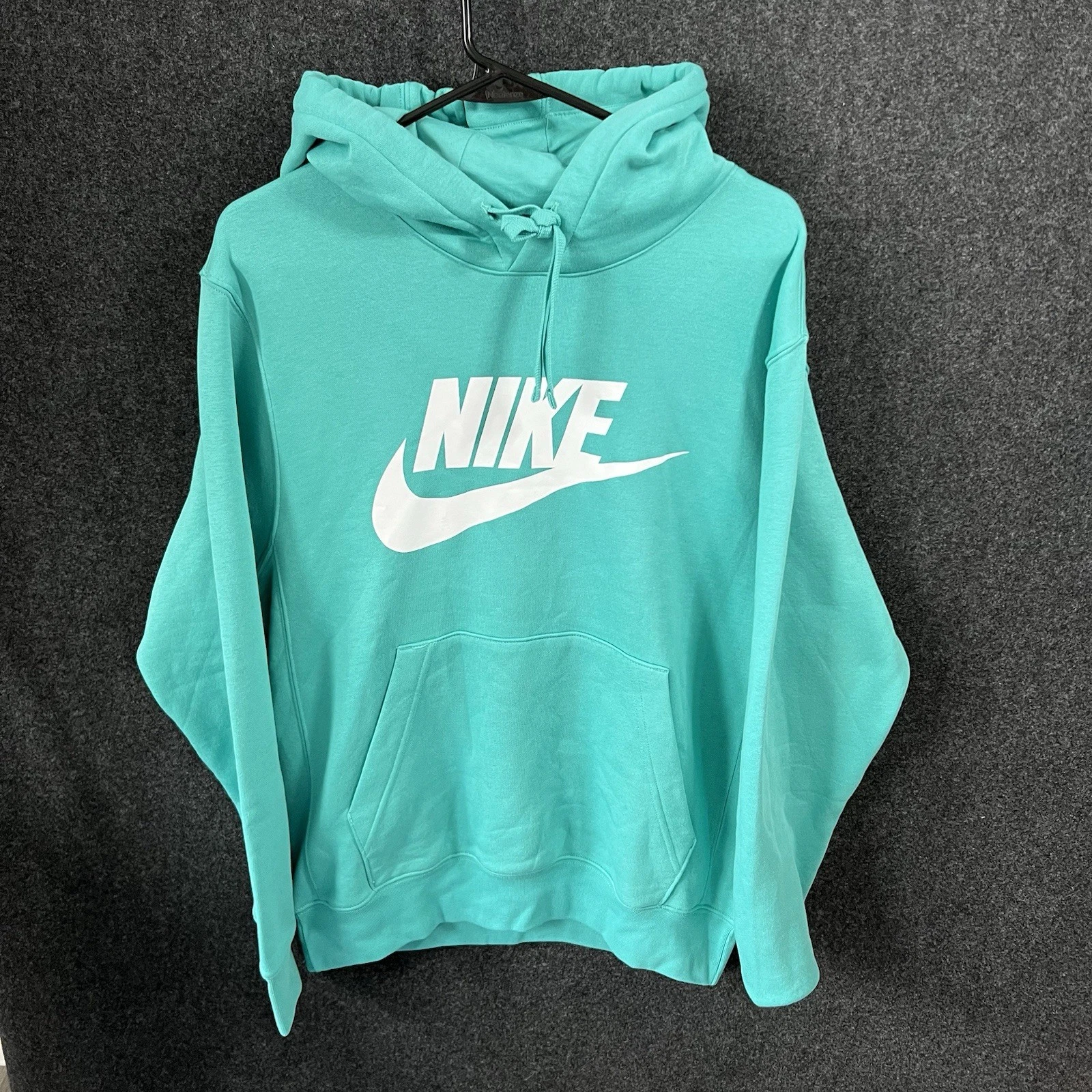 Nike Sportswear Club Fleece Men's Adult small Graphic Pullover Hoodie green