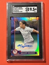 2024 Topps Chrome Olympics Mallory Pugh Swanson AUTO #/88 💎 SGC 9.5 MINT + 💎