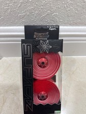 Supacaz Super Sticky Kush Classic Red 2 Pack Bar Tape For Single Handlebar