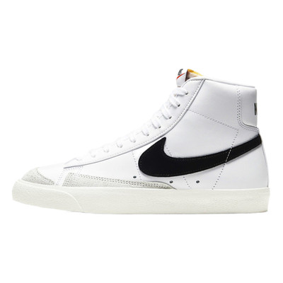 Women's BLAZER MID '77 CASUAL FASHION SNEAKER (WHITE/BLACK-SAIL)