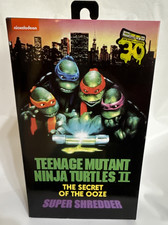 NECA TMNT II Super Shredder Secret Of The Ooze 30th Anniversary Exclusive NIB
