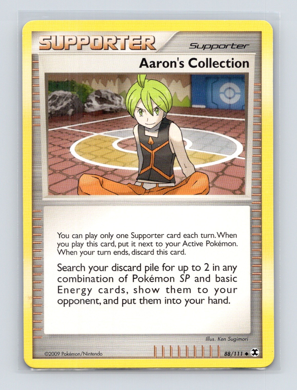 Pokémon TCG Aaron's Collection 88/111 Rising Rivals  LP