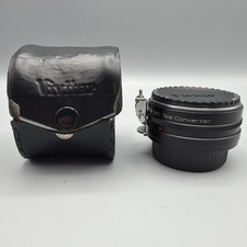 Vivitar MC Tele Converter 2X-3 2x Teleconverter Nikon Mount w/ Case & Caps