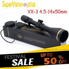 Lp Style VX-3 4.5-14x50mm Rifle Scope Duplex Reticle  with LOGO, USA STOCK