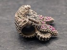RARE DISNEY PANDORA MINNIE MOUSE PAVE LIMITED EDITION .925 STERLING SILVER CHARM — photo 3