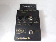 TC Electronics SCF Gold Stereo Chorus Pitch Modulator Flanger FX Pedal