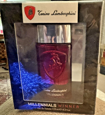 Millennials Winner By Tonino Lamborghini For Men EDT Cologne Spray 4.2 Fl oz New
