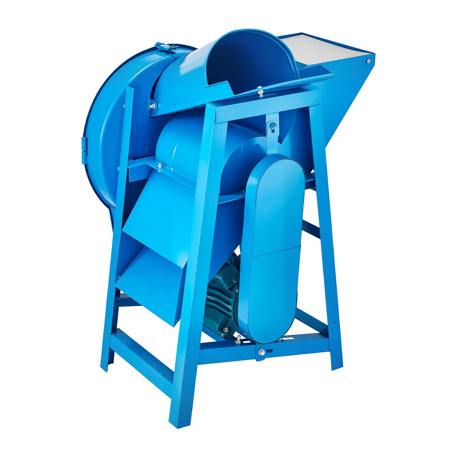 Uimoso Electric Hay Cutter 2.2KW 220V Dual Feed Port for Corn & Straw, 1719lbs/h