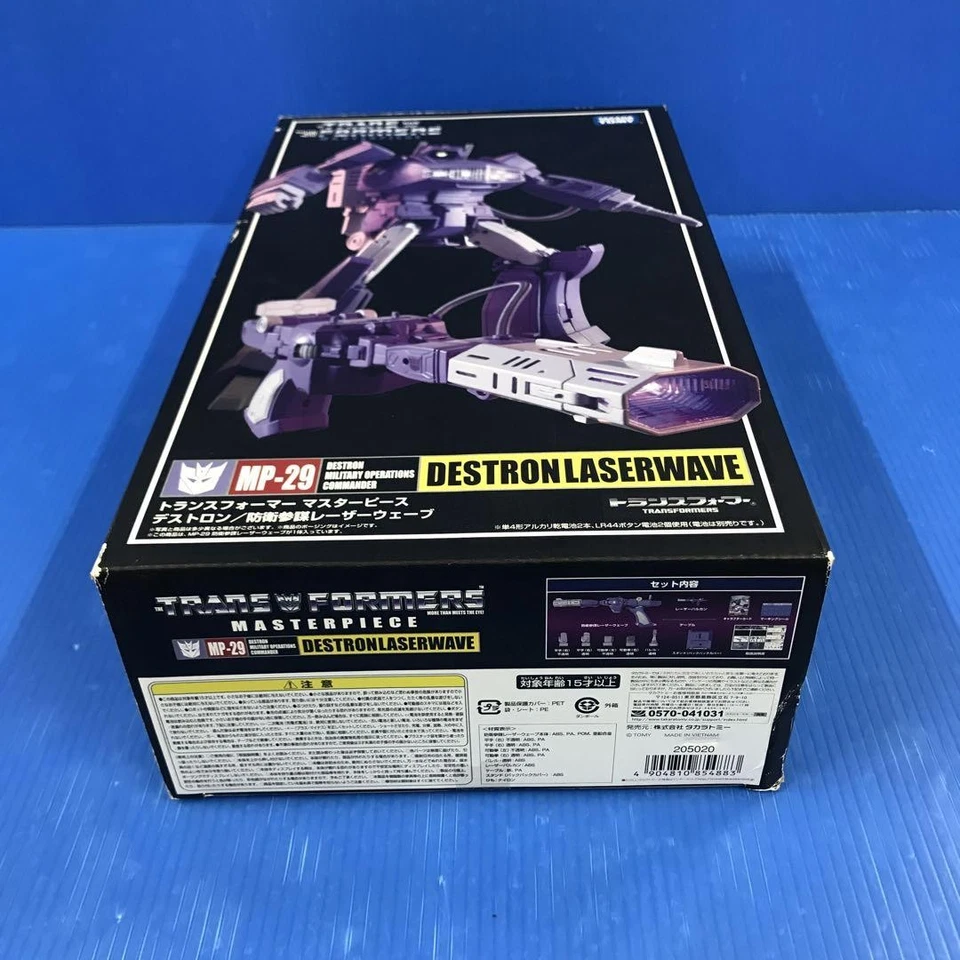 Takara Tomy Transformers Masterpiece MP-29 Laserwave Shockwave Figure - Image 2 of 4