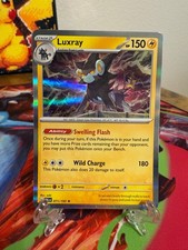 Pokemon Luxray 071/193 Holo Rare TCG 2023 Paldea Evolved Card