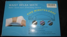 Waist Relax Mate Multi Level Back Stretching Device New -Open Box-Device sealed.