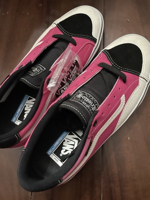 Vans Tony Trujillo Signature Shoe Rare TNT Worn Mens 11 Pink White