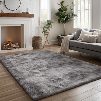 8x10 Area Rugs for Bedroom, Fluffy Rugs for Living Room, Large Area Rug Shag ...