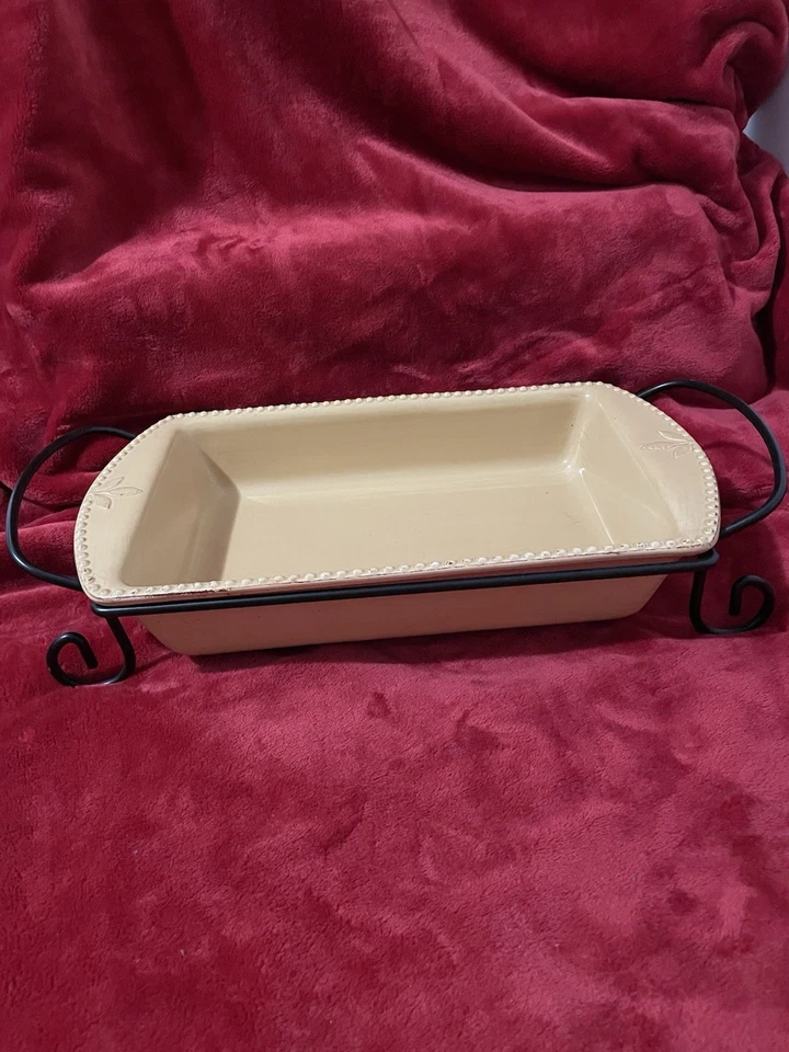 Conjunto de grés envidraçado com porta-panelas - Imagem 2 de 4