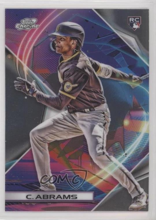 2022 Topps Cosmic Chrome CJ Abrams #133 17yt