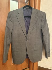 SuitSupply Gray 38S Medium Short Wool Lazio Single Breasted Suit Jacket Slim