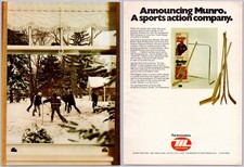 1972 Munro Games Bobby Hull Hockey Set Vintage Toy Ad Sticks Goal Puck Game