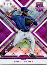 2016 Panini Elite Extra Edition #88 Andy Ibanez Aspirations Purple #/200