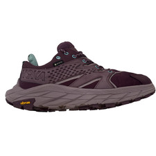 HOKA Women  s 9.5 Anacapa Low GTX Trail Shoes Purple Waterproof Gore-Tex Vibram
