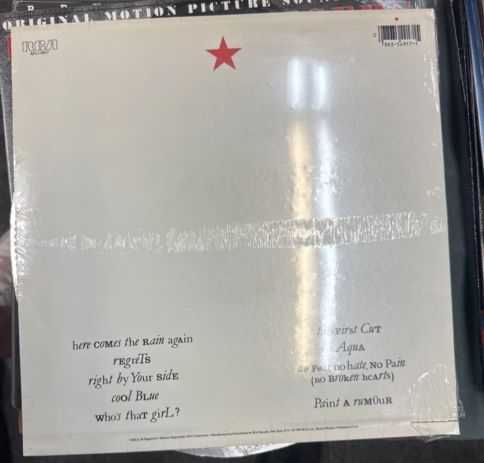 Eurythmics - Touch LP 1983 Original Sealed Hype Sticker - Image 3 of 3