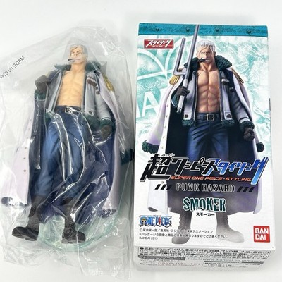 Super One Piece Styling Punk Hazard Smoker Figure Bandai