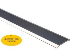 Profilo Coprigiunto Coprisoglia Acciaio Inox Lucido da 30-100 mm pavimenti mt 1