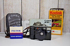 CANON AF35ML Autoboy Point  Shoot 35mm Film Camera Made in Taiwan ROC