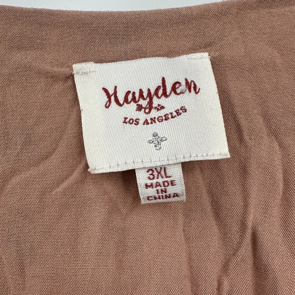 Vestido Hayden Cottagecore para mujer talla 3XL floral pradera volantes romántico Foto 3 de 4