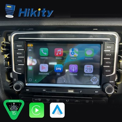 Für VW Golf 5 6 Plus Touran Caddy Jetta Autoradio Android 15 Carplay GPS Navi BT