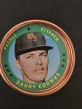 1971 topps baseball coins.  FEBRUARY HIGH GRADE Set #49 DANNY COOMBS