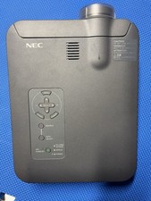 NEC MODEL LT155 MULTI SYNC LCD PROJECTOR W/ CORD, REMOTE CONTROL , AND CASE