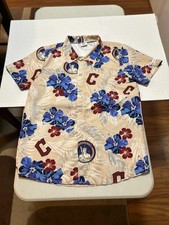 Cleveland Guardians City Connect Hawaiian Shirt White SGA 7/6/2025 Men's Size XL