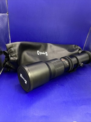 Opteka Platinum 500 mm F/8 Super Teleobjektiv HD2 High Definition für T Mount